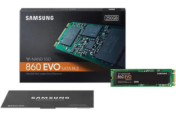 Dysk wewnętrzny Samsung 860 EVO SSD M.2 NVMe 250GB