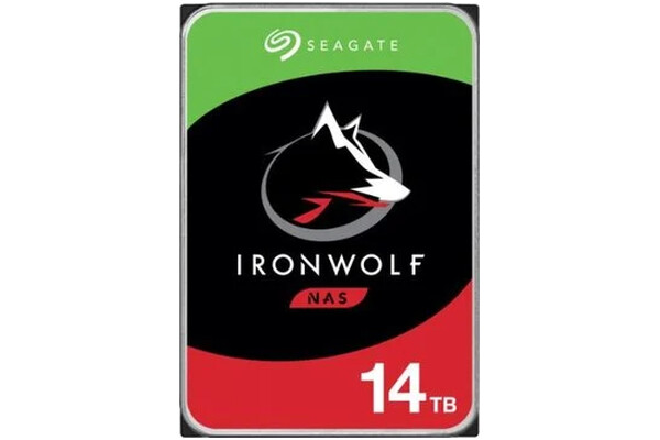 Dysk wewnętrzny Seagate ST14000VN0008 Ironwolf HDD SATA (3.5") 14TB