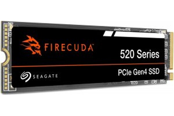 Dysk wewnętrzny Seagate ZP1000GV3A012 FireCuda 520 SSD M.2 NVMe 1TB
