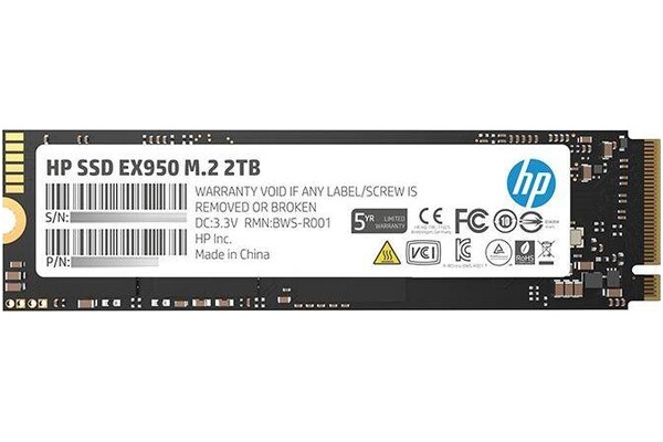 Dysk wewnętrzny HP EX950 SSD M.2 NVMe 2TB