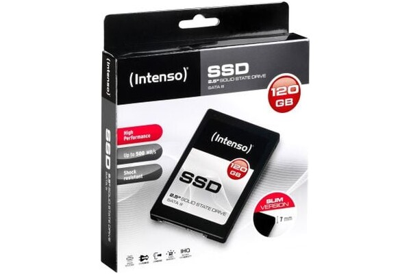 Dysk wewnętrzny INTENSO 3813430 SSD SATA (2.5") 120GB