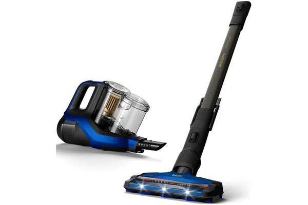 Odkurzacz Philips XC804901 Seria 8000 pionowy z pojemnikiem czarno-niebieski