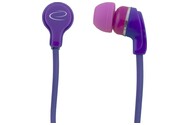 Słuchawki Esperanza EH147V Neon Dokanałowe Przewodowe fioletowy