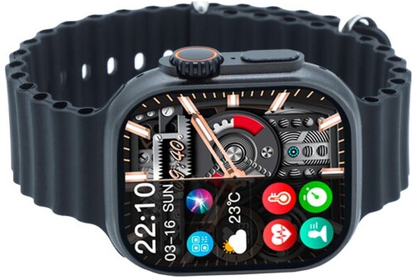 Smartwatch KIANO Watch Solid czarny