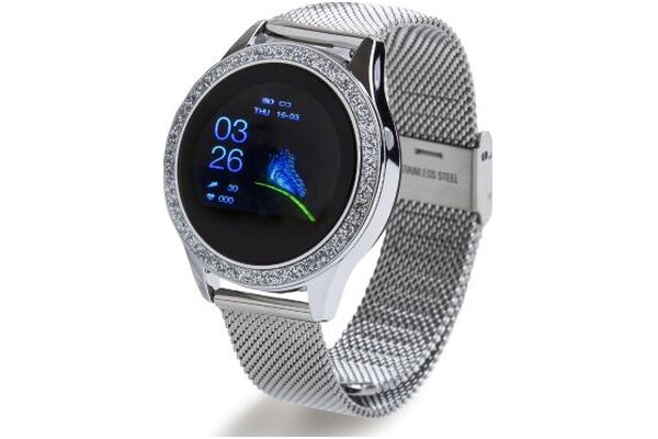 Smartwatch OROMED Smart crystal srebrny