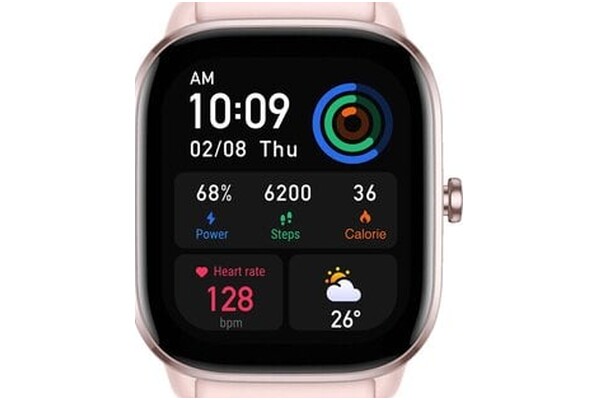 Smartwatch Amazfit GTS 4 Mini różowy