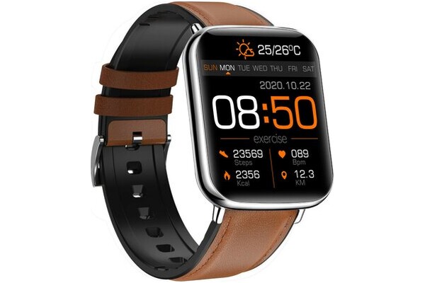 Smartwatch Bemi Kix 2 srebrny