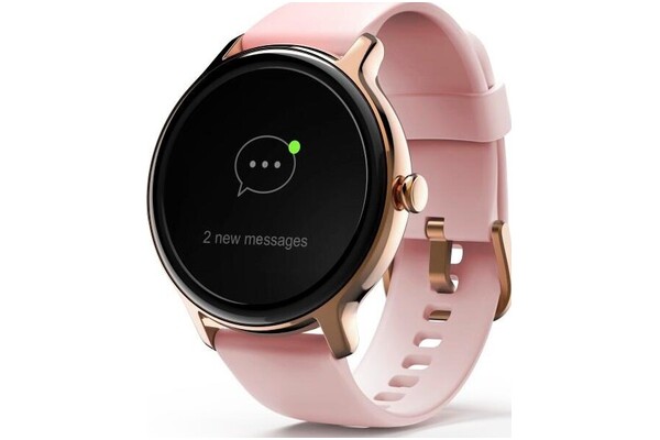 Smartwatch Hama Fit Watch 4910 Złoto-różowy