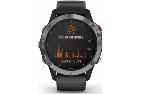 Smartwatch Garmin Fenix 6 Solar srebrny