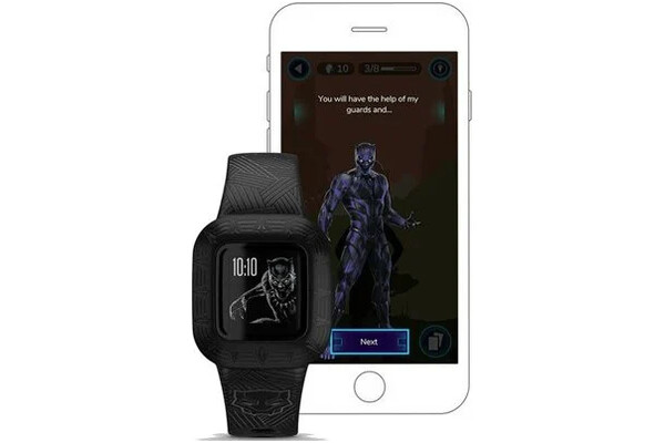 Smartwatch Garmin Vivofit Junior 3 Marvel czarny