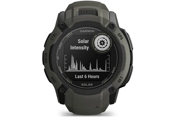 Smartwatch Garmin Instinct 2X Solar zielony