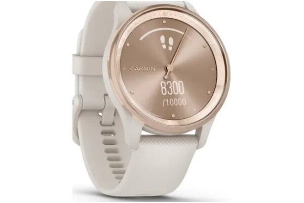 Smartwatch Garmin Vivomove Trend kremowy