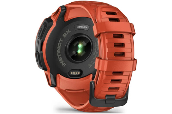 Smartwatch Garmin Instinct 2X Solar czerwono-czarny