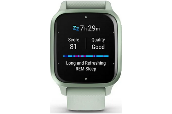 Smartwatch Garmin Venu SQ miętowy