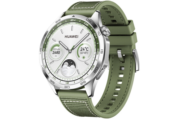 Smartwatch Huawei Watch GT 4 srebrno-zielony