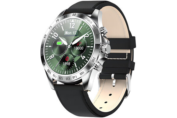 Smartwatch Garett Electronics Men Style srebrno-czarny