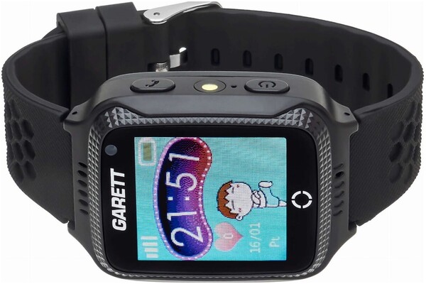 Smartwatch Garett Electronics Kids Cool 1.44" czarny