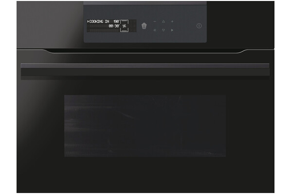 Piekarnik do zabudowy HAIER HWO45NM6SXB1 I-Message Steam Seria 6 elektryczny Parowy czarny