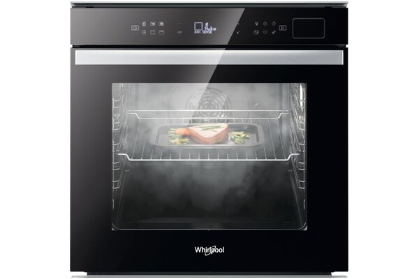 Piekarnik do zabudowy Whirlpool W6OS44S2HBL elektryczny Parowy czarny