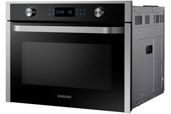 Piekarnik Samsung NQ50J5530BS elektryczny Z mikrofalą czarno-srebrny