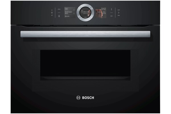 Piekarnik Bosch CMG676BB1 Serie 8 elektryczny Z mikrofalą czarny
