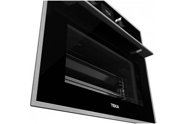 Piekarnik do zabudowy TEKA HLC84G1CBM elektryczny Z mikrofalą czarny