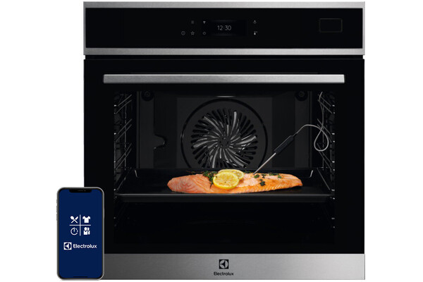 Piekarnik do zabudowy Electrolux EOB8S39WX SteamBoost elektryczny Parowy Stalowy