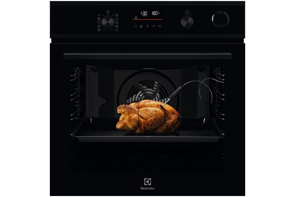Piekarnik do zabudowy Electrolux EOC6P77H SteamCrisp elektryczny Parowy czarny