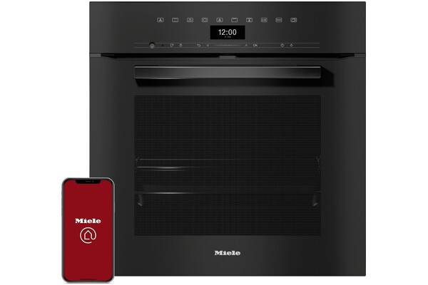 Piekarnik do zabudowy MIELE DGC7450 elektryczny Parowy czarny