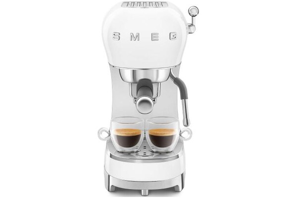 Ekspres Smeg ECF02WHEU kolbowy biały