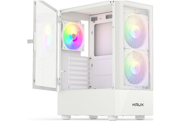 Obudowa PC KRUX Vako Midi Tower biały