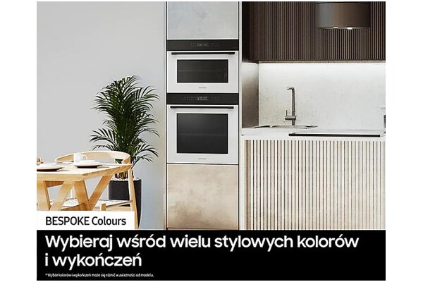 Piekarnik do zabudowy Samsung NV7B4425ZAK Dual Cook elektryczny czarny