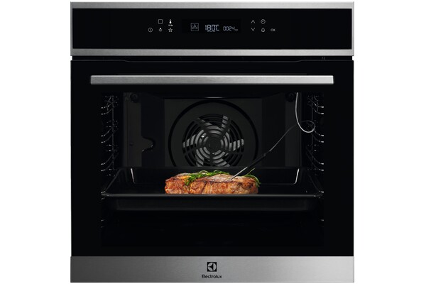 Piekarnik do zabudowy Electrolux EOE7P31X SenseCook elektryczny Czarno-stalowy