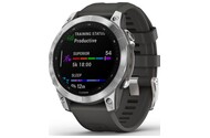 Smartwatch Garmin Fenix 7 srebrny