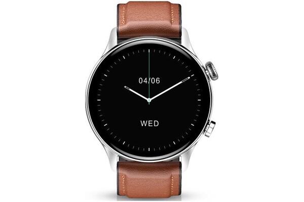 Smartwatch Niceboy Watch GTR srebrny