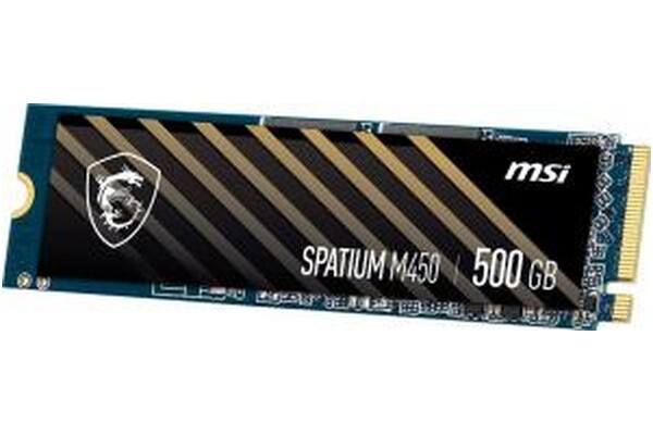 Dysk wewnętrzny MSI M450 Spatium SSD M.2 NVMe 500GB
