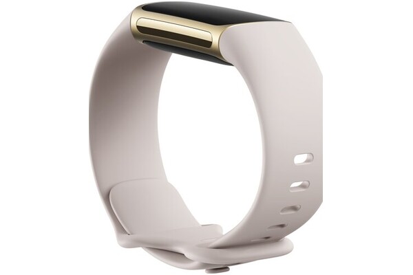 Smartwatch FITBIT Charge 5 biało-złoty