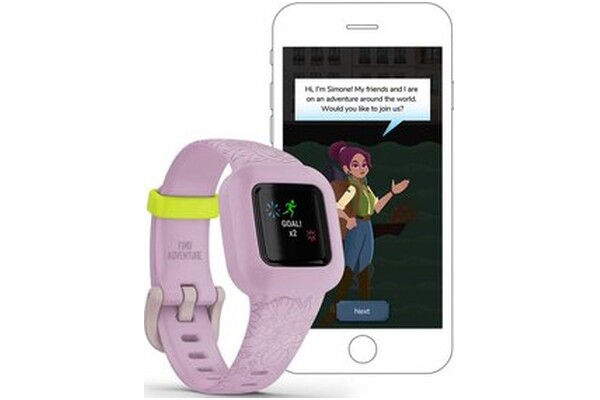Smartwatch Garmin Vivofit Junior 3 różowy
