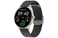 Smartwatch Garett Electronics Classy 1.3" czarno-złoty