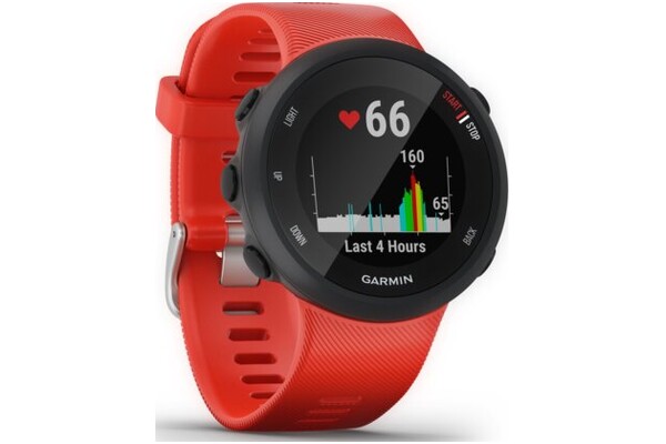 Smartwatch Garmin Forerunner 45 1.04" czerwony