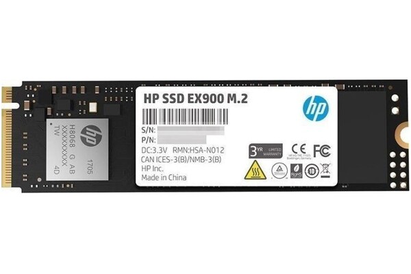 Dysk wewnętrzny HP EX900 SSD M.2 NVMe 250GB