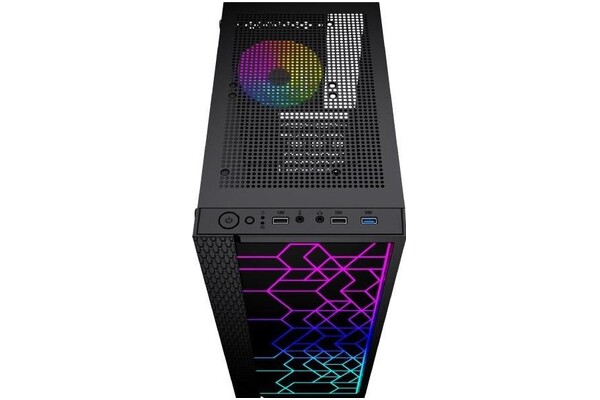 Obudowa PC Gembird CCCFC2500 Fornax 2500 Midi Tower czarny