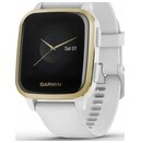 Smartwatch Garmin Venu SQ 1.3" biało-złoty