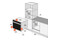 Piekarnik do zabudowy Concept ETV7360SS elektryczny czarno-srebrny
