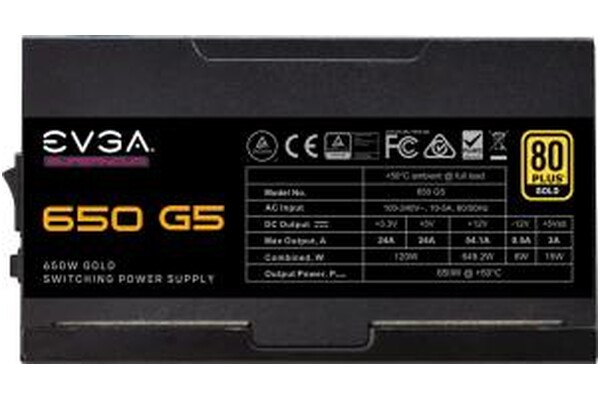 EVGA Supernova G5 650W ATX