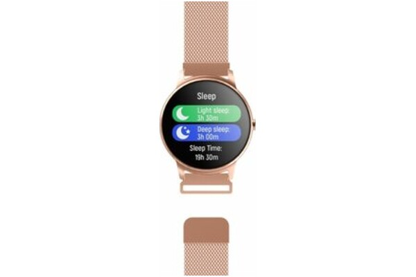 Smartwatch FOREVER SB330 Forevive różowo-złoty