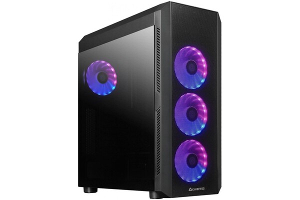 Obudowa PC Chieftec GL-04B-UC-OP Scorpion 4 Midi Tower czarny