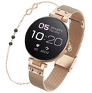 Smartwatch FOREVER SB305 Forevive Petite 1.08" różowo-złoty