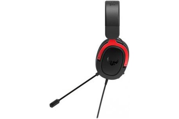 Słuchawki ASUS TUF Gaming H3 Nauszne Przewodowe czerwony