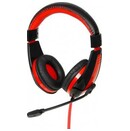 Słuchawki iBOX SHPI1528MV Nauszne Przewodowe czerwony